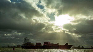 Storm in Hoek van Holland