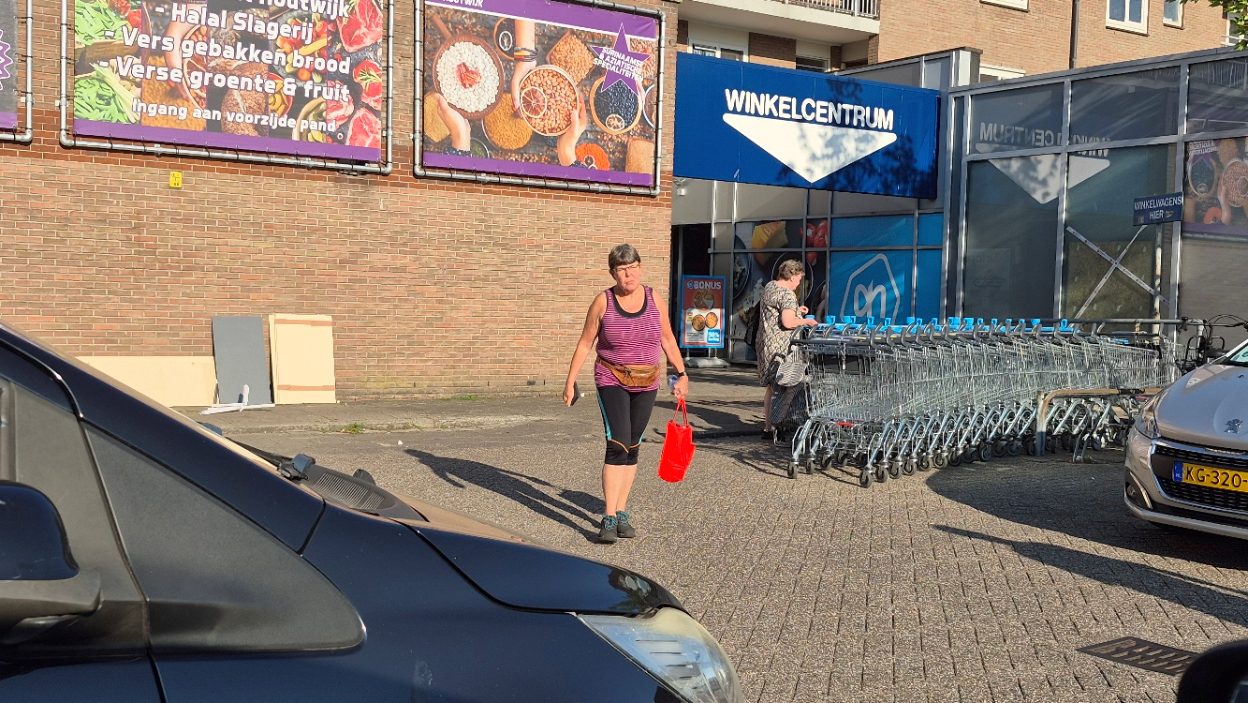 Vanmorgen vroeg even shoppen, dag 1999