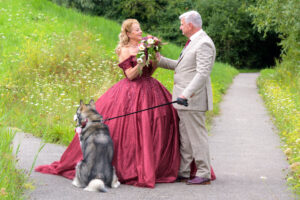 Trouwen Sylvia en Marcel
