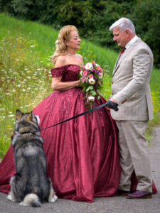 Trouwen Sylvia en Marcel