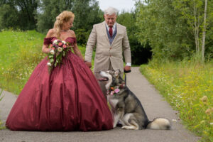 Trouwen Sylvia en Marcel