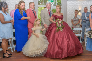 Trouwen Sylvia en Marcel