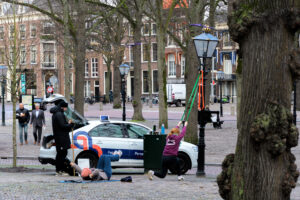 014-2022-01-06 Lockdown in de Haagse binnenstad