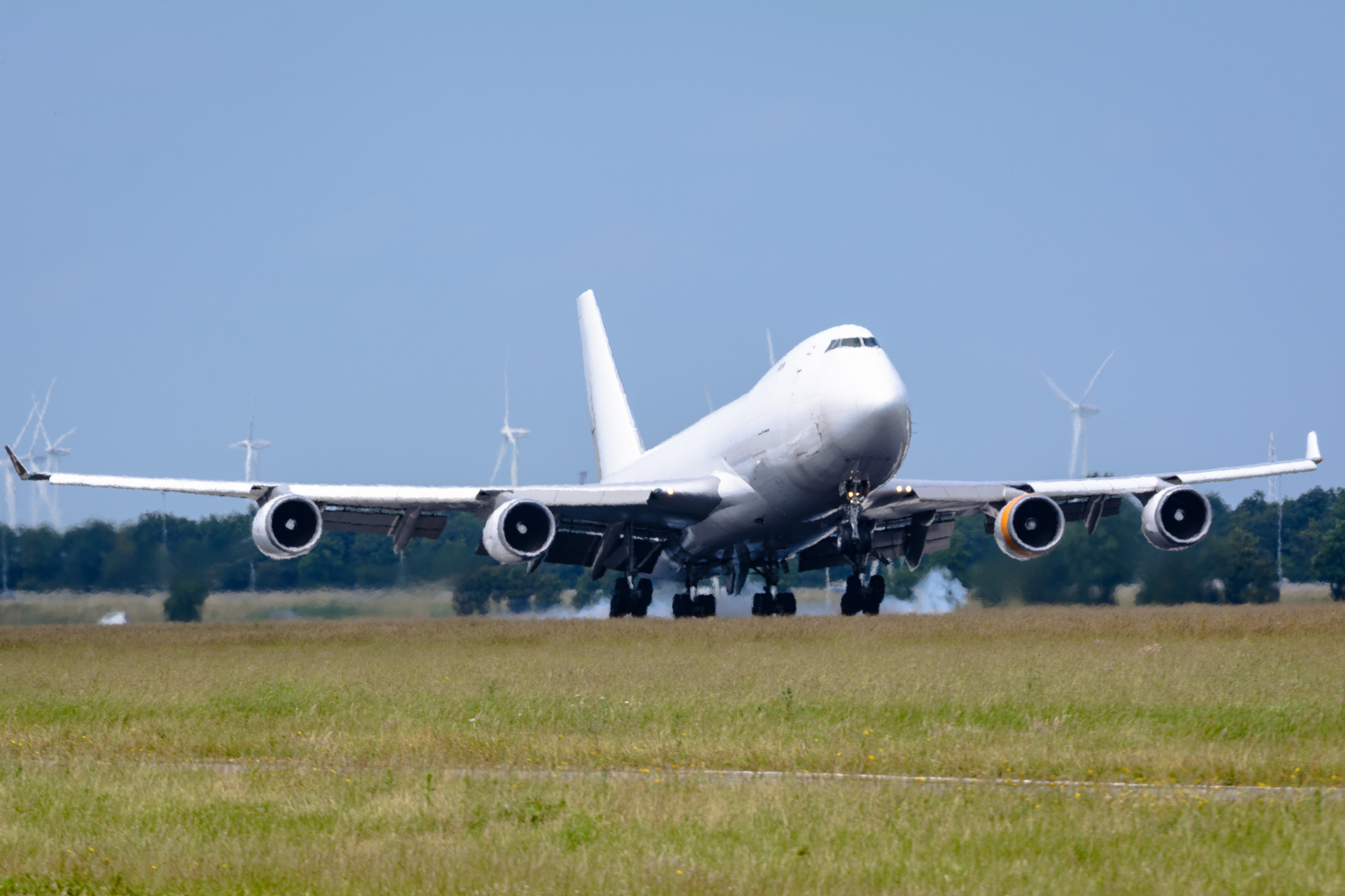 Langs de polderbaan bij Schiphol