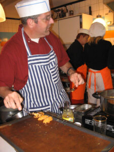 089-2005-04-26 Koken met collega's