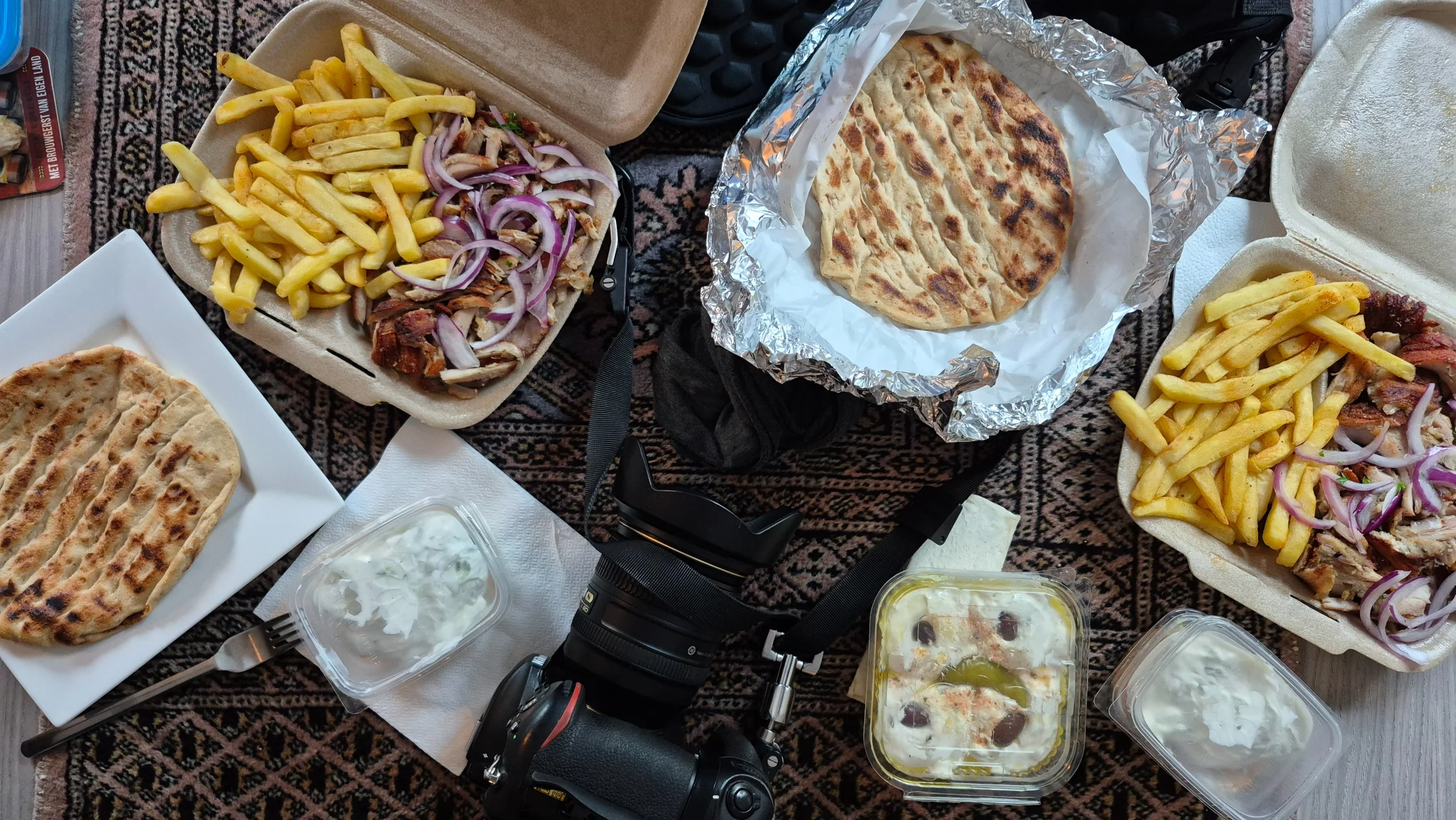 Na een fotowandeling in Breda nu eventjes eten, dag 2447